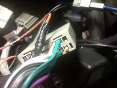 Radio wiring harness to match car