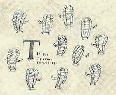 "T" is for Texting Trilobytes by Hal Mayforth