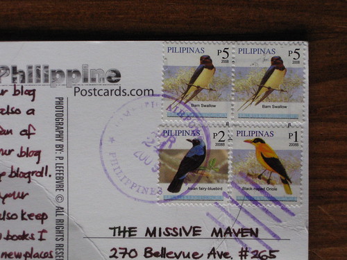 Philippines bird stamps