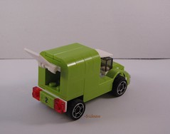 Limeade Delivery Truck Back View 2