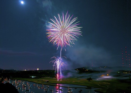 Double Explosion, Lake Austin Fireworks on Flickr