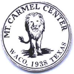Waco Texas Mt Carmel 1938 scrip