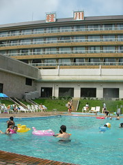 桂川シーサイドホテルのプール