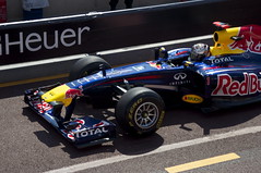 Seb Vettel - Monaco Pits