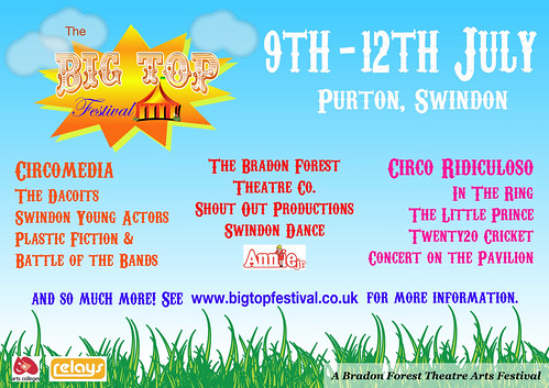 The Big Top Festival poster