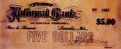 1907 Clearinghouse Scrip Lincoln NE