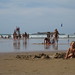 Jeux de plage sur la Côte des Basques (Biarritz)