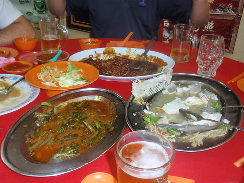 Chinese Dinner in Melaka
