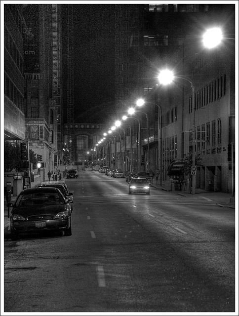 Eighth Street at Night