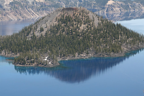 Crater Lake - the island