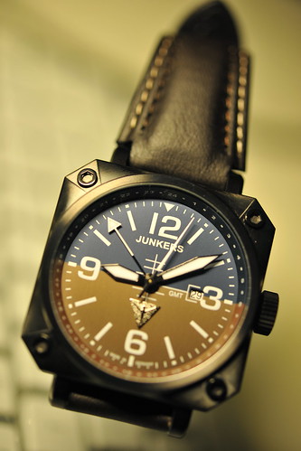 Junkers Horizon Airplane Cockpit-Style, GMT Watch (11)