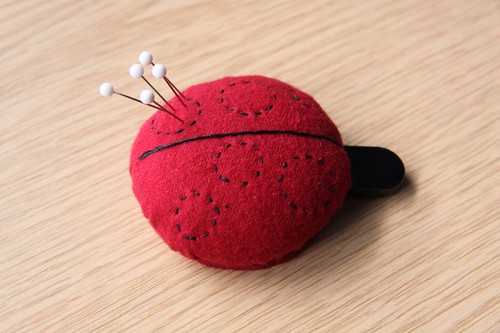 Ladybird USB pincushion 