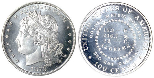 1878 Goloid Dollar pattern