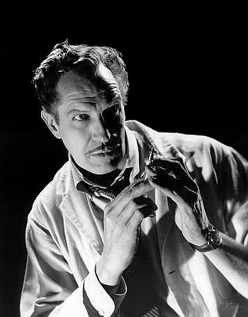 Hollywood horror actor Vincent Price