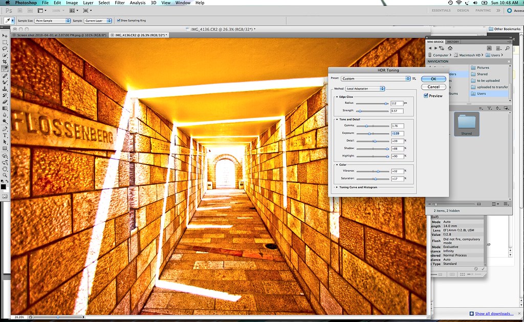 New HDR Functionality in Photoshop CS5