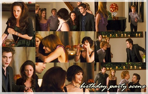 birthday party scene.  Bella's birthday party scene; ? Oldest photo
