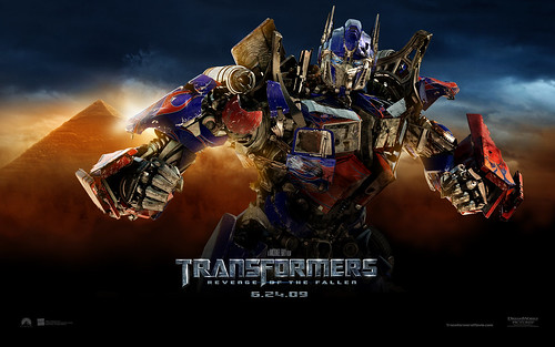 Wallpaper Transformers 2 Optimus Pirámide