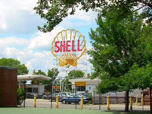 Shell Station Sign