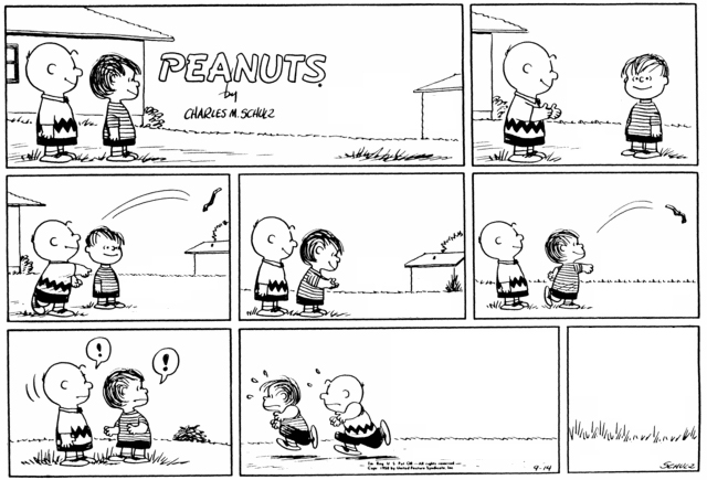Peanuts Minus Snoopy with Charlie Brown and Linus