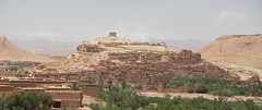 Panoramic shot of the Casbah from below