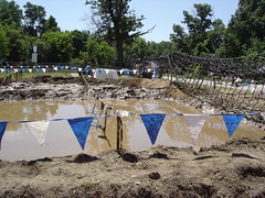 The mud pit