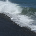 Waves in Perissa Beach