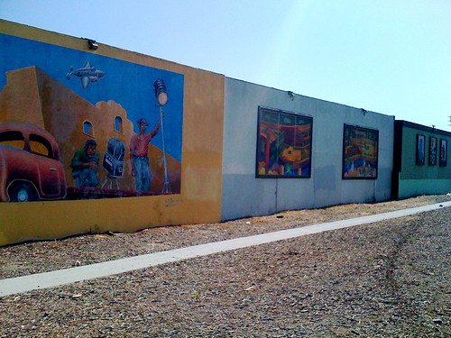 Murals on the walls