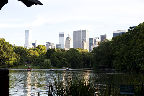 View of the Lake in Central Park