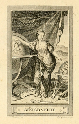 018- Geografia-Iconologie par figures-Gravelot 1791
