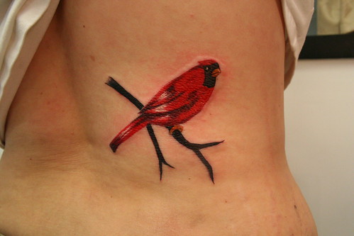 branch tattoo. bird and tree ranch tattoo