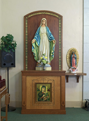 Our Lady Help of Christians Roman Catholic Church, in Weingarten, Missouri, USA - Blessed Virgin Mary