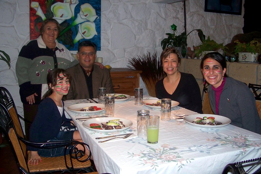 Birthday Dinner with Claudia's Family