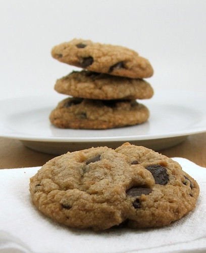 Chocolate Chip Coconut Brown Butter Cookies