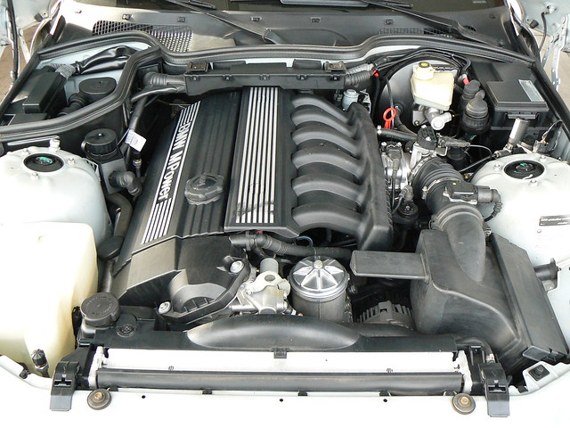 1999 M Coupe | Arctic Silver | Gray/Black | S52 S52B32 Engine Bay