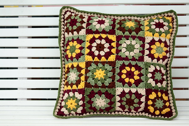 Subdued Granny Cushion - Front