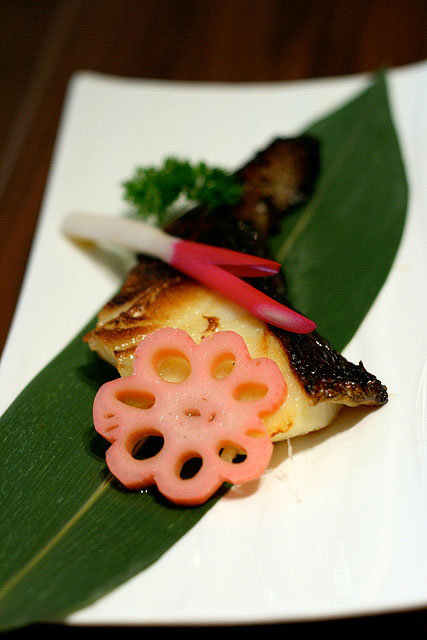 Gindara Saikyotsuke - grilled cod with miso