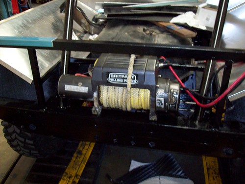 The rear winch, a Britpart 9500i