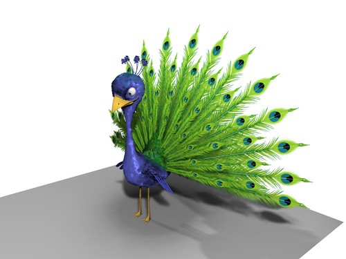 Peacock 1st Model by Filipe