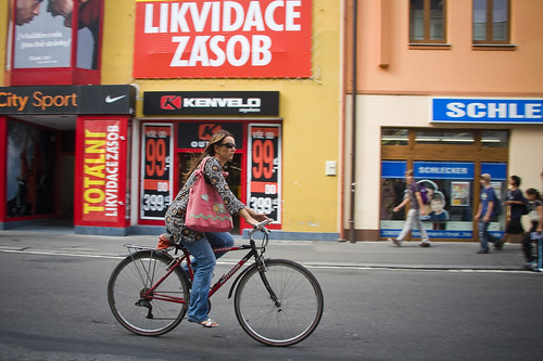 Czech Cycle Chic in Pardubice