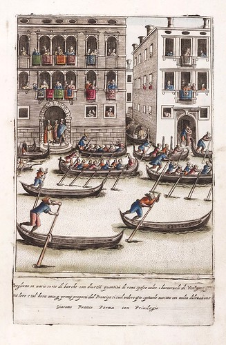 022-Espectaculo de gondolas en Venecia-Habiti d’hvomeni et donne venetiane 1609