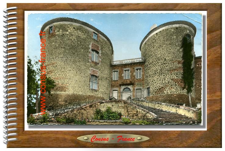 MONISTROL - sur - LOIRE (Haute - Loire). Le Château des Evêques