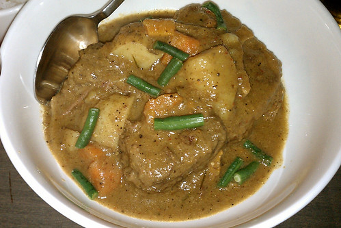 Oxtail & short rib stew 