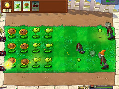 Plants vs. Zombies game screenshot