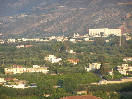 view of the hills