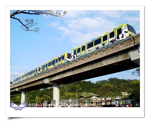 090627台北市立動物園10_捷運木柵線的團團圓圓號列車