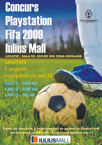 1 August 2009 » Concurs Playstation FIFA 2009
