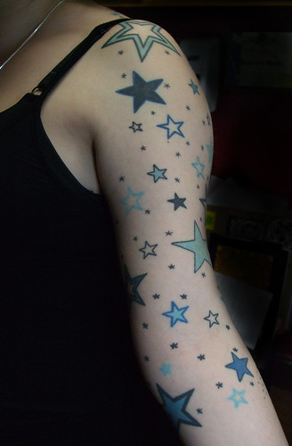 tattoos sleeve star Tattoos Gallery