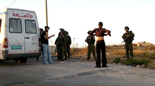 Atara - Bir Zeit checkpoint 12 July 2009 - photo by Tamar Fleishman