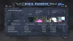 Ninja Gaiden Sigma 2 Records Screenshot 2