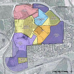 the site's ownership is split among 5 entities (from draft Jamestown Mall Redevelopment Plan)